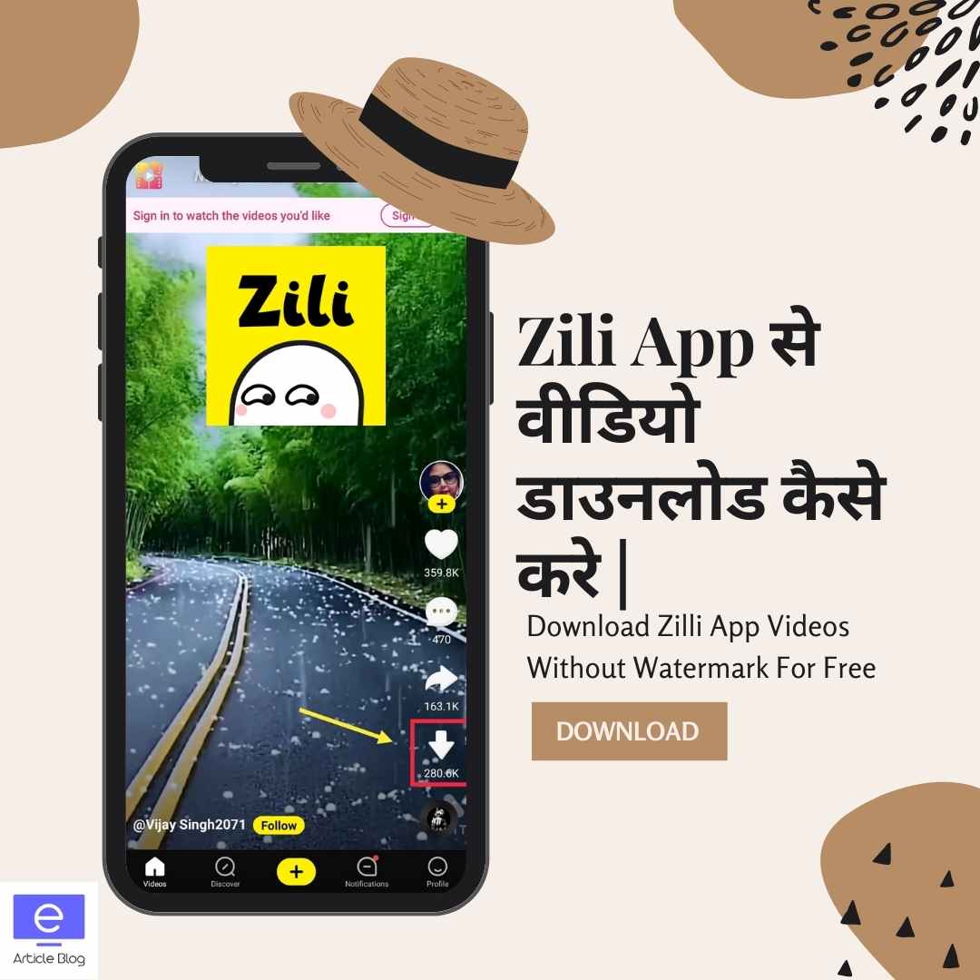 Download Zili App Videos