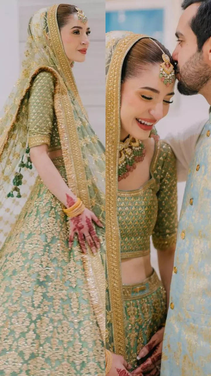 This Pakistani Bride Wore The Most Beautiful Sabyasachi Lehenga Ever! 